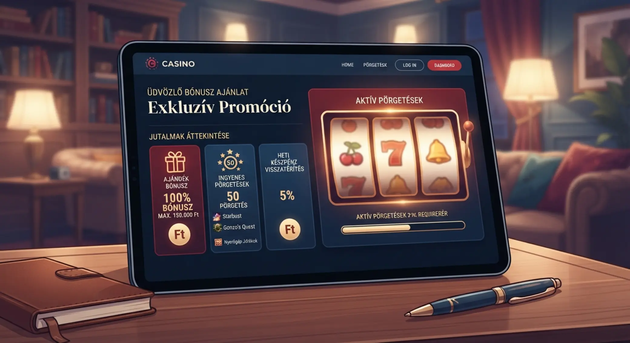 Magyar online kaszinó bónuszok Kaszinó bónuszok és ingyen pörgetések magyar felületen